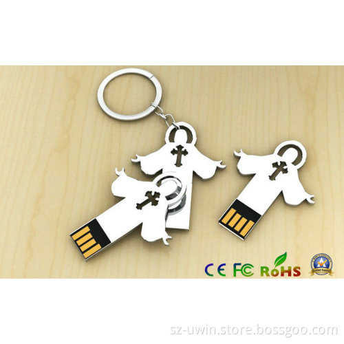 Metal Ittle Angel USB Flash Memory USB Flash Drive